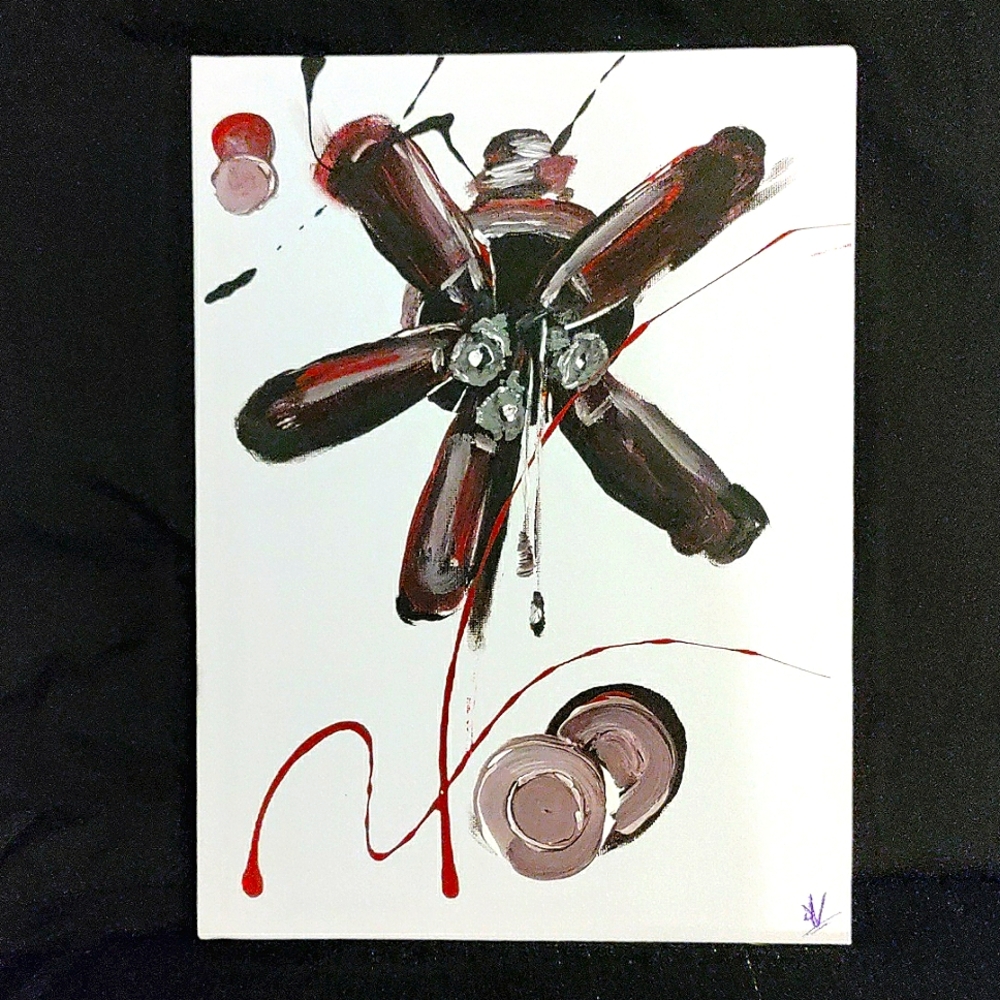Amateur Art: 9" x 12 Canvas Panel